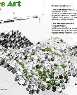 ورشة الفنون الإبداعية الثالثة في الهندسة المعمارية في الجامعة العربية الدولية