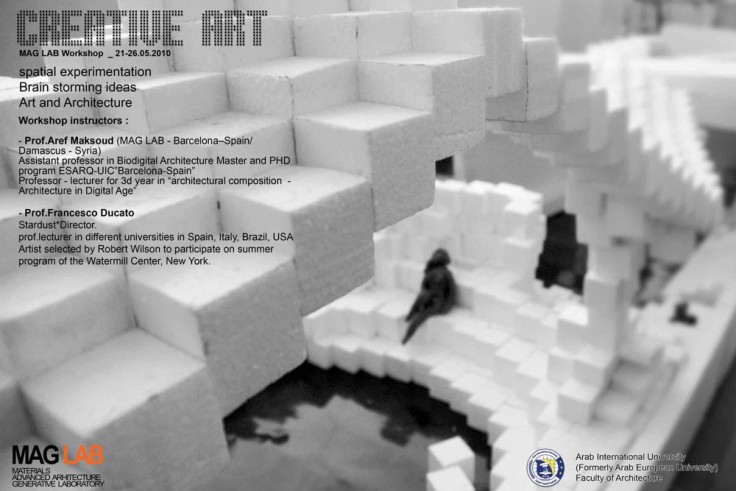 Creative art in architecture4 workshop at AIU