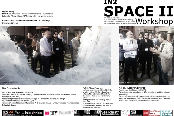 In 2S pace – International Workshop/September 2013