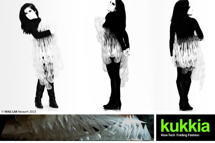 Kukkia-MAG LAB Kine-Tech Folding Fashion Research