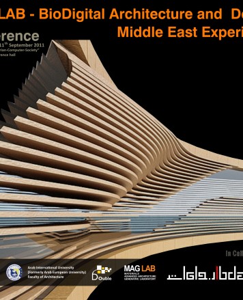 Biodigital Architecture and Parametric Design conference - Middle East 
