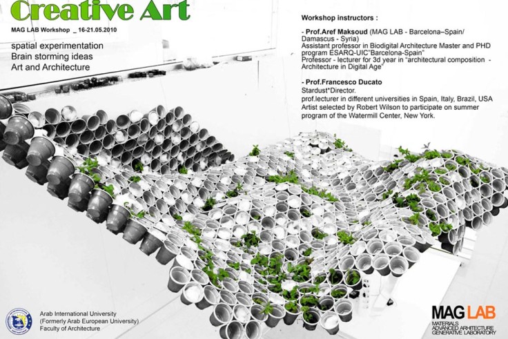 Creative art in architecture3 workshop at AIU