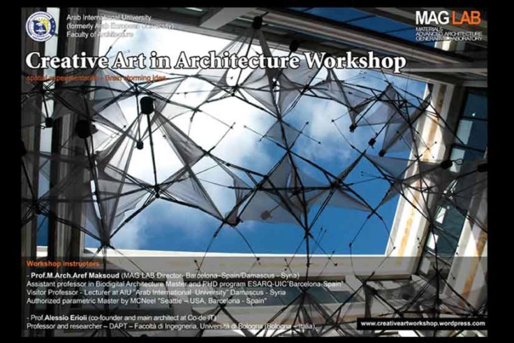 Creative art in architecture5 workshop at AIU