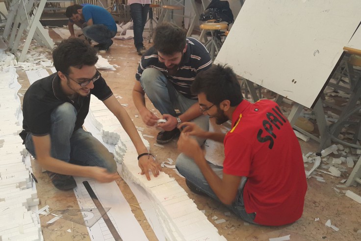 "Pin Your Project Workshop 2015" Art in Architecture–Materials&fabrication